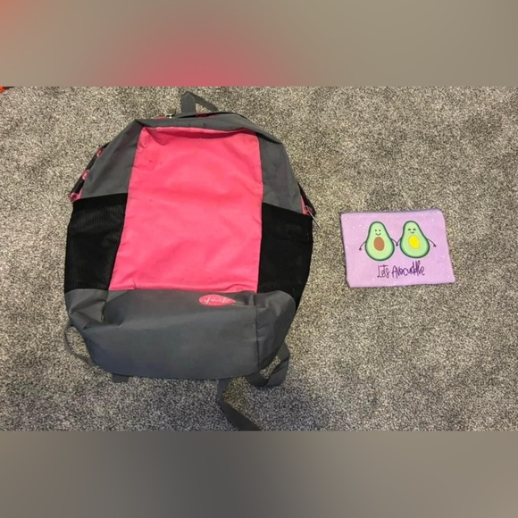Perfectly Posh Backpack & Avocado Bag - Picture 1 of 1